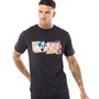Marvel Mens Scrapbook Logo T-shirt Black