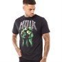 Marvel Mens Hulk Fist T-shirt Black