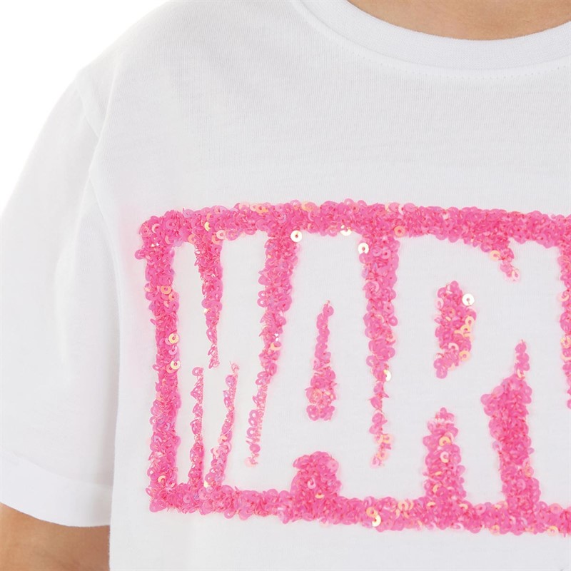 Marvel Girls Name It Nkffyrra T-Shirt Bright White