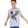 Marvel Boys Thor Thunder T-Shirt Grey Heather