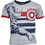 Marvel Jongens T-shirts Gemeleerd Lichtgrijs