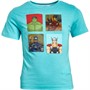 Marvel Drenge T-shirts Blågrøn