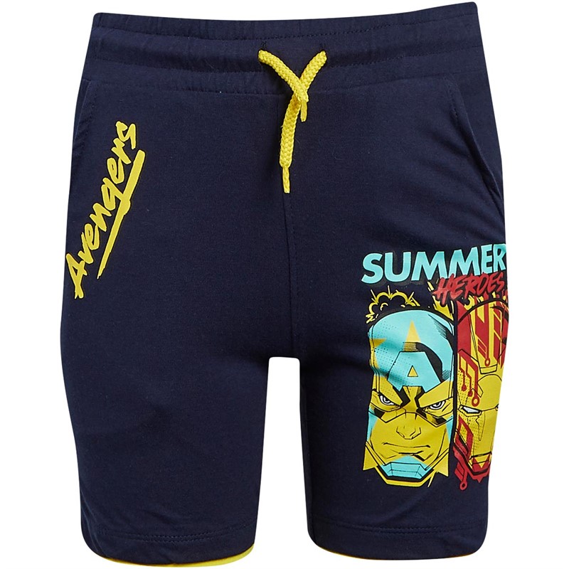 Marvel Drenge Bermuda Shorts Blå