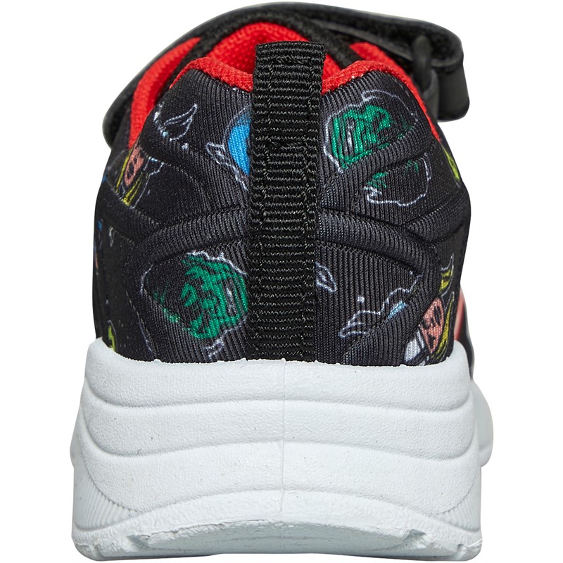 Marvel Boys Assane Emboss Trainers Multi