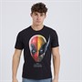 Marvel Mens Deadpool Wolverine Portrait T-Shirt Black