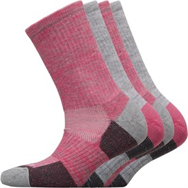 Weatherproof Dames Vier Pack Thermiek Wandelsokken Roze Multi weatherproof kopen in de aanbieding Weatherproof Dames Vier Pack Thermiek Wandelsokken Roze Multi weatherproof kopen in de aanbieding