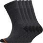 WEATHERPROOF Chaussettes de Randonnée Homme Noir Chiné