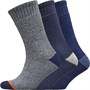 WEATHERPROOF Chaussettes de Randonnée Thermal Homme Bleu Marine