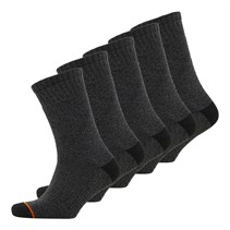 WEATHERPROOF Heren Thermische Crew Sokken Zwart 5-Pack