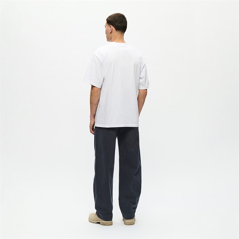 Wood Wood Herre Liam T-shirt Bright White Np