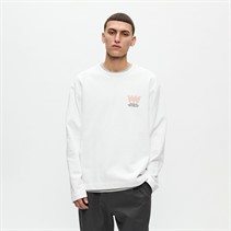 Wood Wood Herre Ryan Sweatshirt Bright White