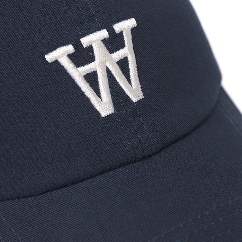 Wood Wood Herre Eli broderet kasket Navy