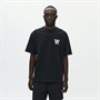 Wood Wood Herre Liam T-shirt Black With White