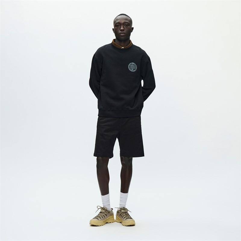Wood Wood Herre James Sweatshirt Sort