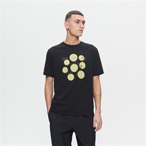 Wood Wood Herre Ace Eyes T-shirt Sort