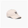 Wood Wood Herren Eli gestickte Kappe Off Weiß Off-White