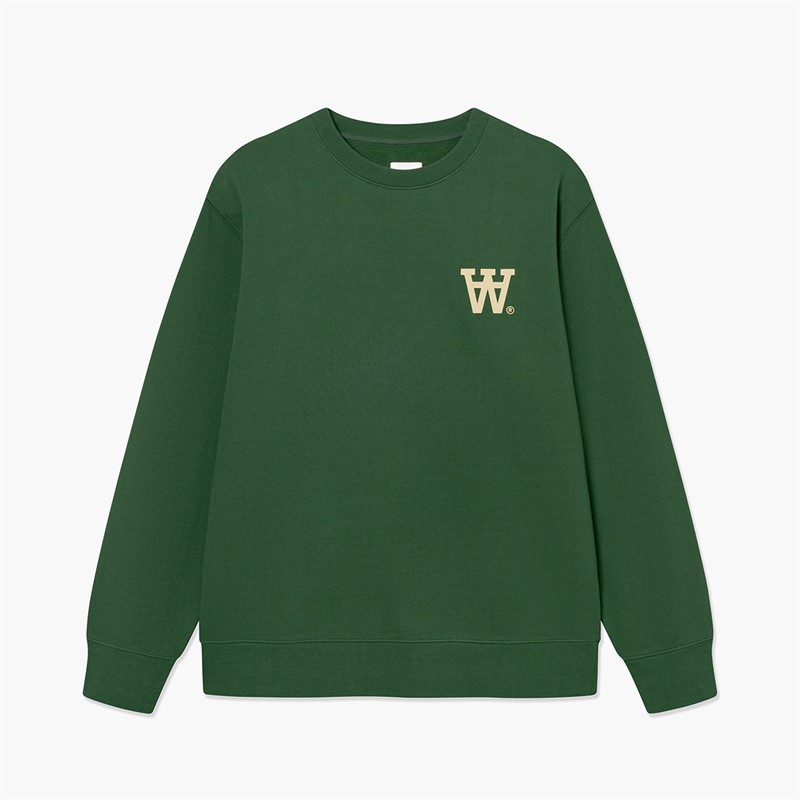 Wood Wood Herren Noel Brust Druck Sweatshirt Eden