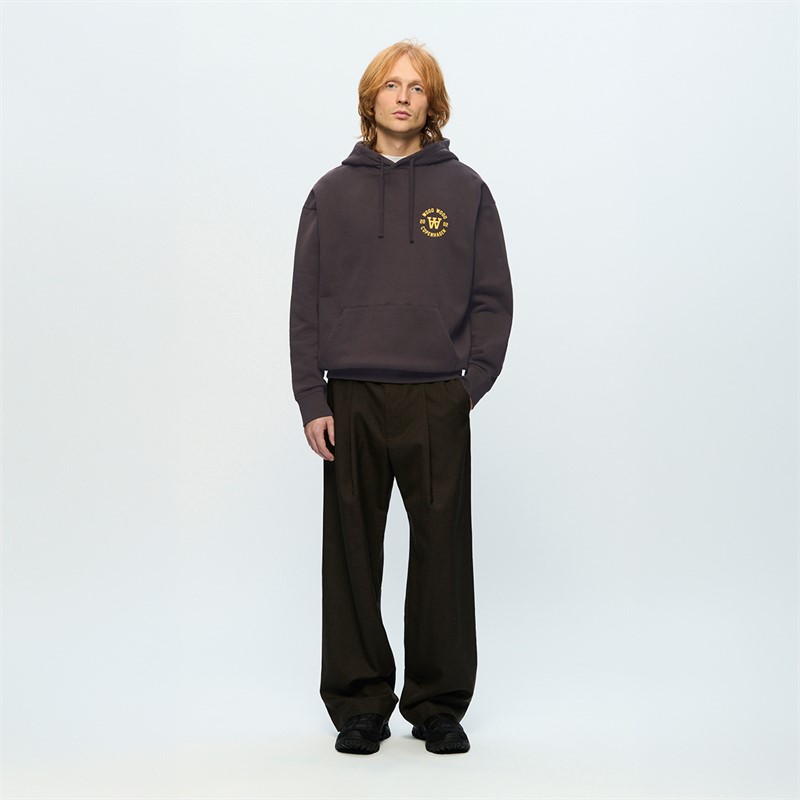 Wood Wood Herren Cass Hoodie Licorice