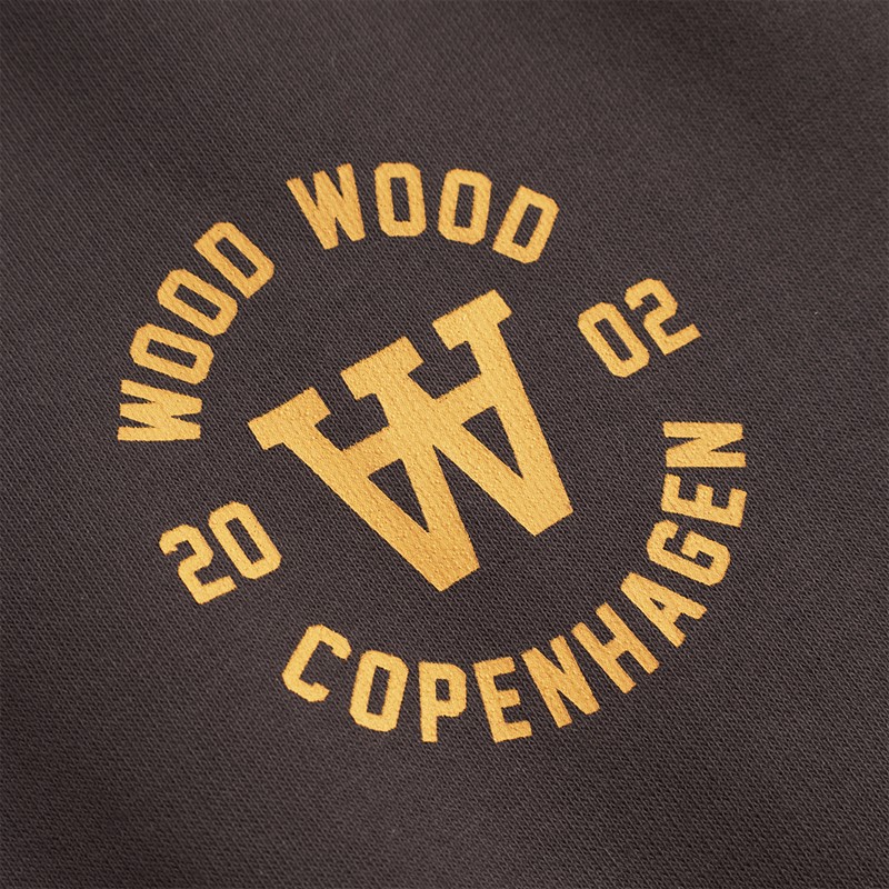 Wood Wood Herren Cass Hoodie Licorice
