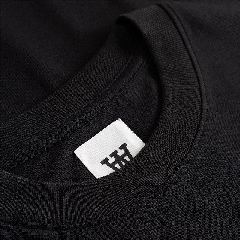 Wood Wood Herren Liam T Shirt Schwarz
