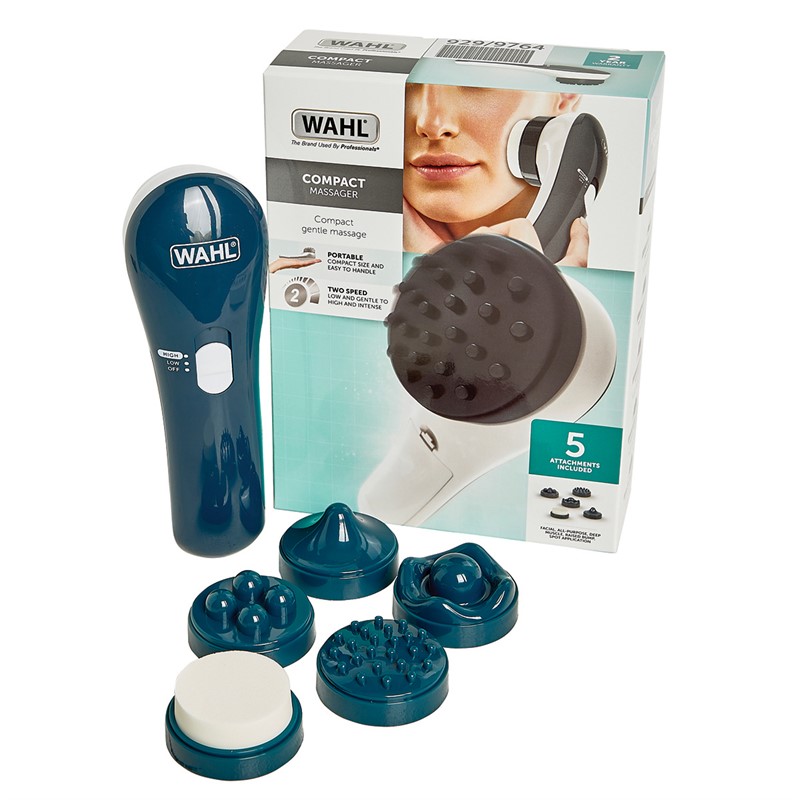 WAHL Womens Compact Gentle Massager With Five Attachments Gift Set Multi