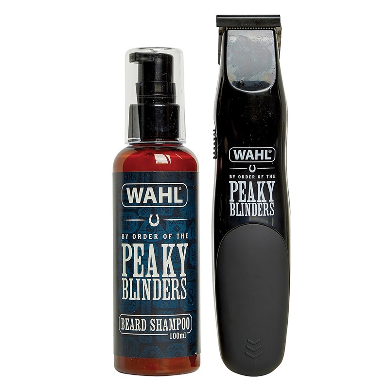 WAHL Mens Peaky Blinders Eight Pieces Beard Trimmer Set Multi