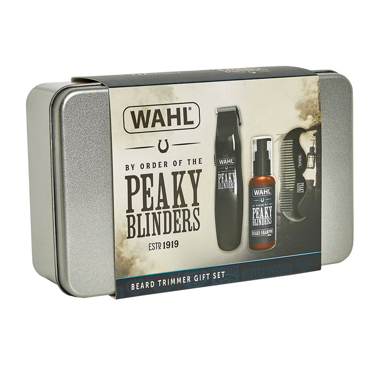 WAHL Mens Peaky Blinders Eight Pieces Beard Trimmer Set Multi