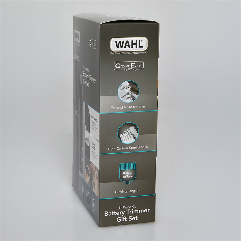 WAHL Mens Groomease Battery Trimmer And Personal Trimmer Gift Set Multi