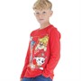 PAW Patrol Jungen T-Shirts mit langem Arm. Rot