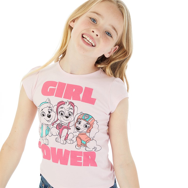 PAW Patrol Mädchen Rikke T-Shirts Rosa