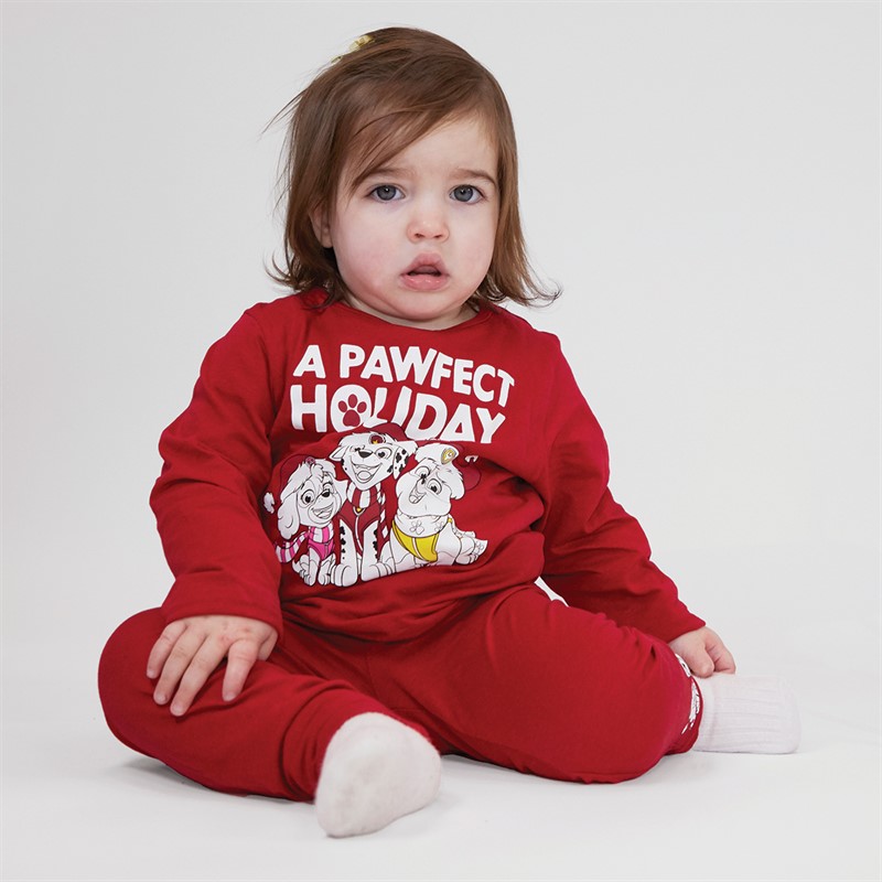 PAW Patrol Kids Arain Pyjama Set Jester Red