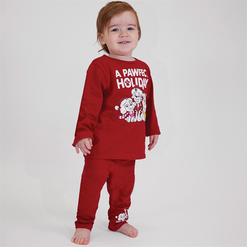 PAW Patrol Kids Arain Pyjama Set Jester Red