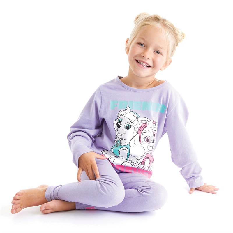 PAW Patrol Girls Aurina Pyjama Set Heirloom Lilac