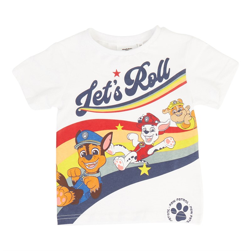 PAW Patrol Jungen T-Shirts Weiß