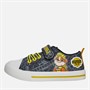 PAW Patrol Boys Rubble Canvas Pumps Black/Yellow