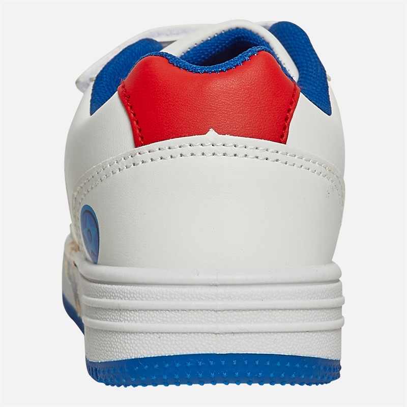 PAW Patrol Kids Multi Character Trainers White/Red/Blue