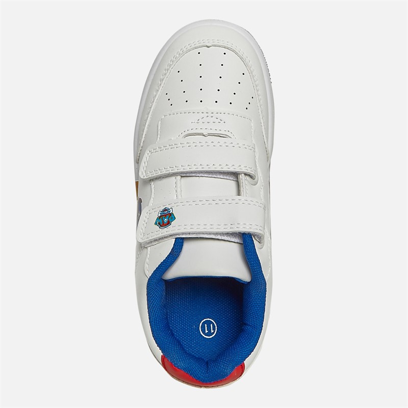 PAW Patrol Kids Multi Character Trainers White/Red/Blue