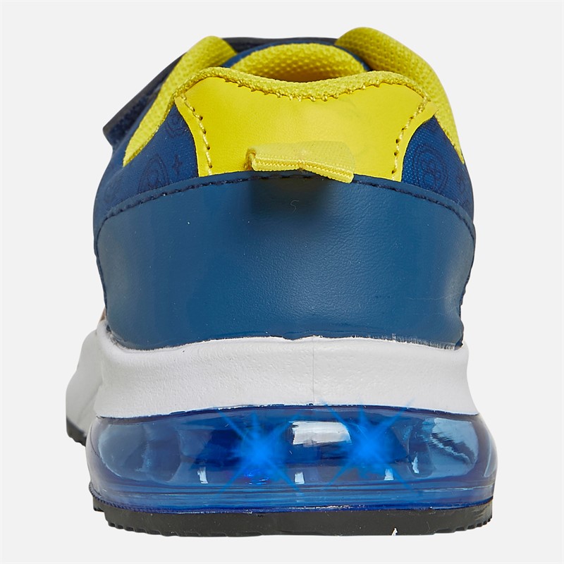 PAW Patrol Boys Chase Light Up Trainers Blue/Yellow