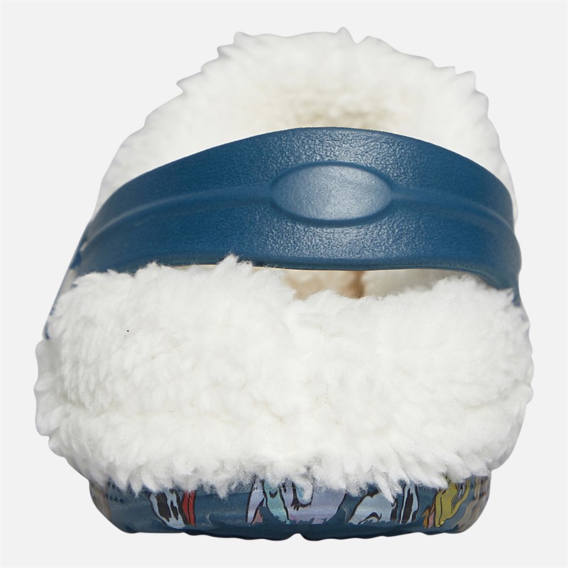 PAW Patrol Infant Boys Wes Fur Lined Clogs Navy/Multi