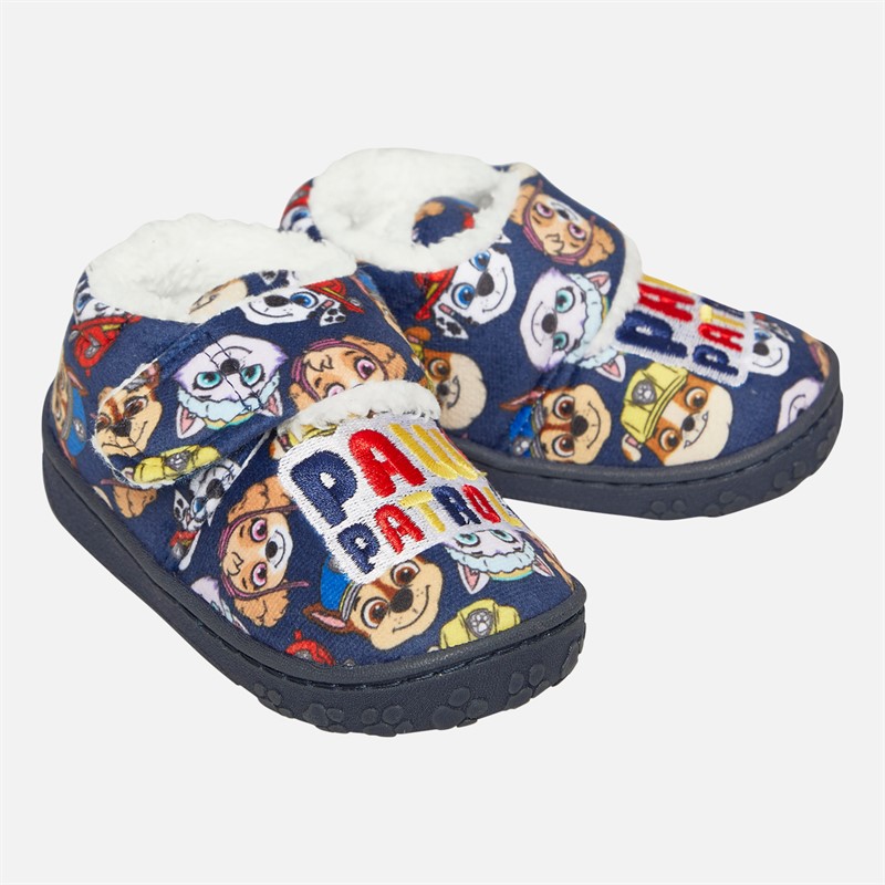 PAW Patrol Junge Josh Hausschuhe Marineblau / Mehrfarbig