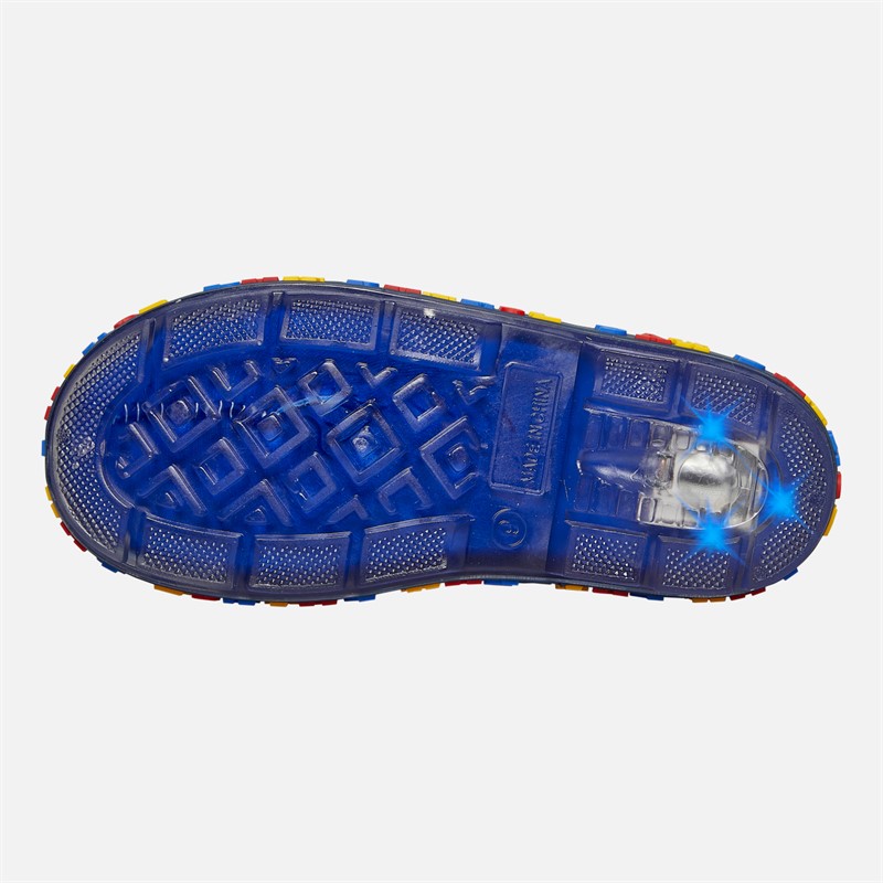 PAW Patrol Boys Oli PVC Light Up Wellies Blue