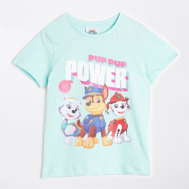 PAW Patrol Girls Five Pack T-Shirts Multi