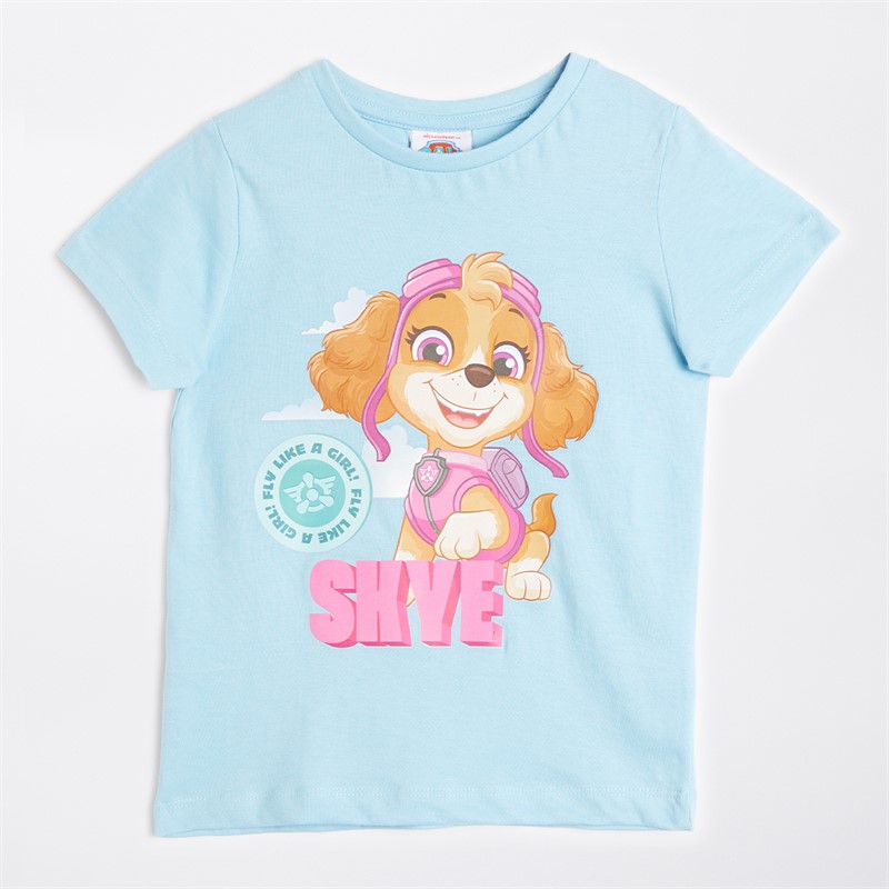 PAW Patrol Girls Five Pack T-Shirts Multi