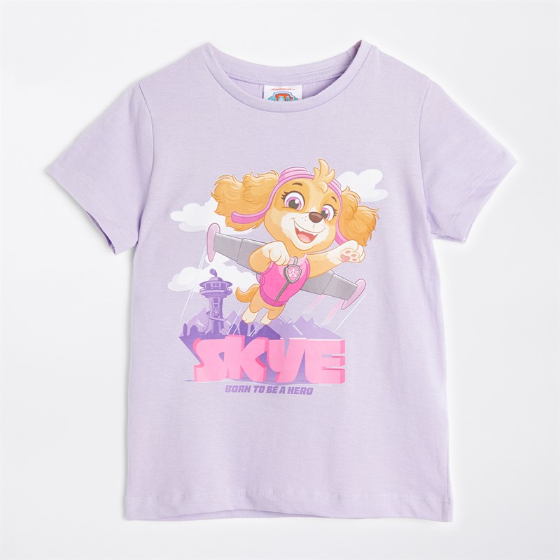 PAW Patrol Girls Five Pack T-Shirts Multi