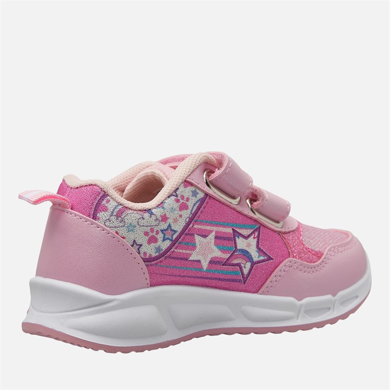PAW Patrol Infant Girls Light Up Trainers Pink