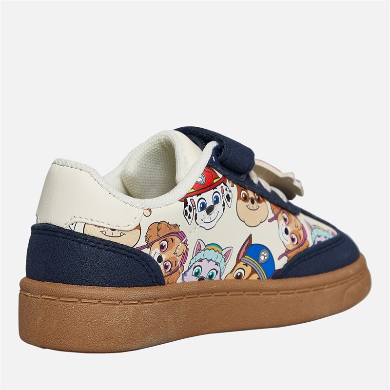 PAW Patrol Infants Court Trainers White/Navy/Multi