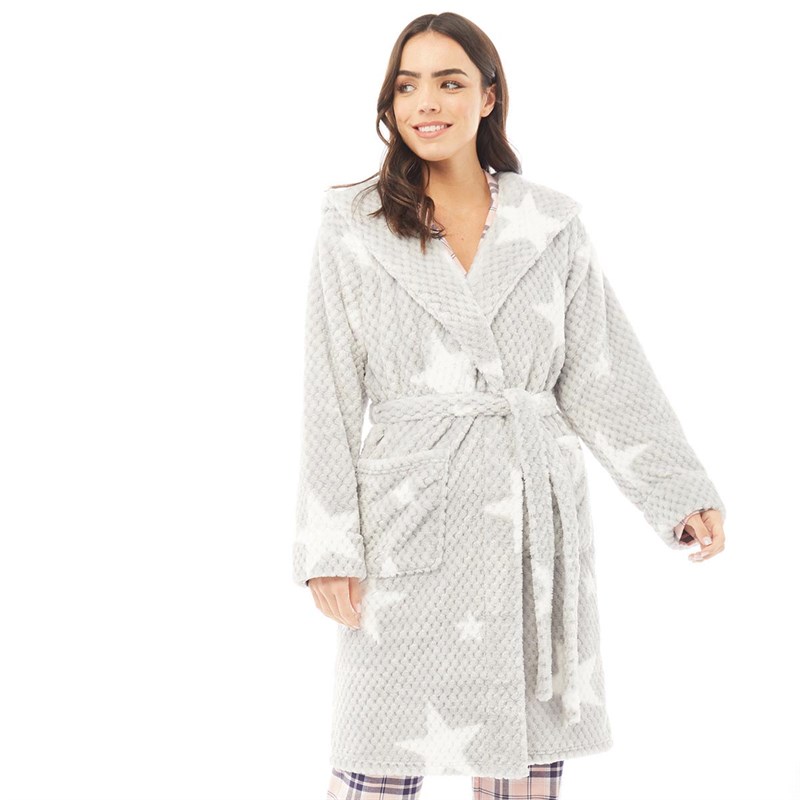 ladies star dressing gown