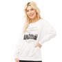 Weekend Vibes Sweat Bright Lights Femme Blanc