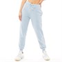 Weekend Vibes Pantalon de Jogging Mantan Femme Bleu Clair
