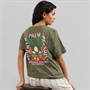 Weekend Vibes Womens Manus T-Shirt Thyme Green